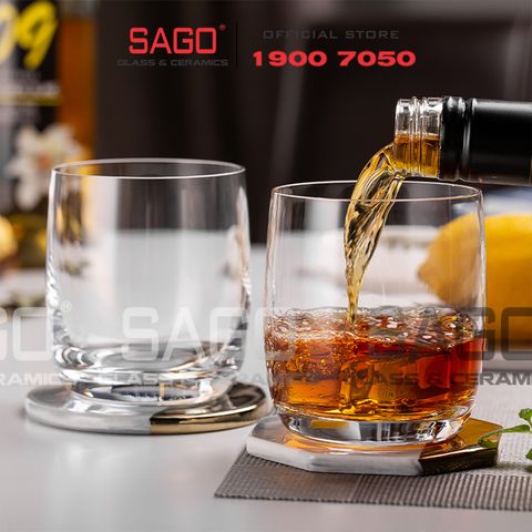  IDELITA 99RK25 - Ly thủy tinh Pha Lê IDELITA Rhine Charm Rock Crystal glasses 250ml | Thủy Tinh Pha Lê Cao cấp 