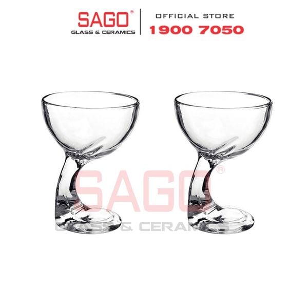  Bormioli Rocco 134630MP - Ly Kem Thủy Tinh Bormioli Rocco Jerba 350ml | Nhập Khẩu Italia 