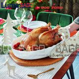  Luminarc P4637 - Khay Nướng Thủy Tinh Luminarc Smart Cuisine Trianon Oval ( 36cm*29cm ) | Thủy Tinh Trắng sữa Cao cấp , Nhập Khẩu Pháp 