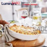  Luminarc N3567 - Khay Nướng Thủy Tinh Luminarc Smart Cuisine Oval (29cm * 17cm) | Thủy Tinh Trắng Sữa Cao Cấp , Nhập Khẩu Pháp 