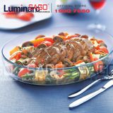  Luminarc J1338 - Khay Nướng Luminarc Oval ( 30cm*20cm ) | Thủy Tinh Chịu Nhiệt Cao Cấp , Nhập Khẩu Pháp 