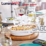  Luminarc N3567 - Khay Nướng Thủy Tinh Luminarc Smart Cuisine Oval (29cm * 17cm) | Thủy Tinh Trắng Sữa Cao Cấp , Nhập Khẩu Pháp 