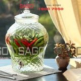  BKC 8833-15L- Bình Thủy Tinh Kim Cương 15.0 Lít | Tùy Chọn Có hoặc không vòi 