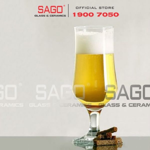  King Dealay JX3729 - Ly Thủy Tinh King Dealay Maldive Tulipe Beer Glass 485ml | Thủy tinh Cao Cấp 