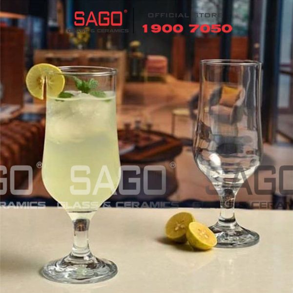  King Dealay JX3729 - Ly Thủy Tinh King Dealay Maldive Tulipe Beer Glass 485ml | Thủy tinh Cao Cấp 