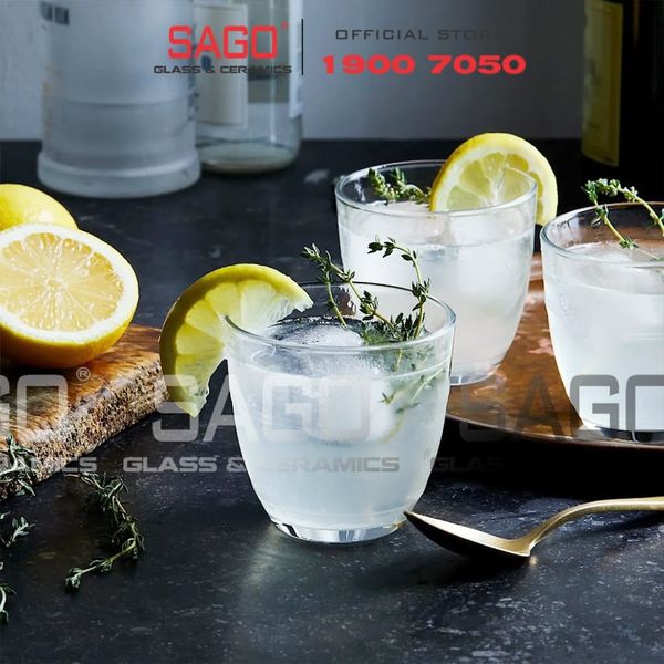  DURALEX D1016A - Ly Thủy Tinh Cường Lực Duralex Gigogne Rock Glass 160ml | Nhập Khẩu Pháp 
