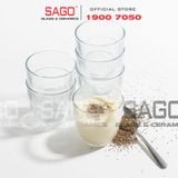  DURALEX D1017A - Ly Thủy Tinh Cường Lực Duralex Gigogne Rock Glass 220ml | Nhập Khẩu Pháp 