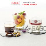  DURALEX D1016A - Ly Thủy Tinh Cường Lực Duralex Gigogne Rock Glass 160ml | Nhập Khẩu Pháp 