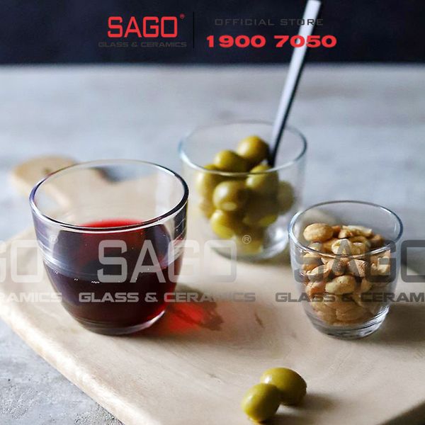  DURALEX D1017A - Ly Thủy Tinh Cường Lực Duralex Gigogne Rock Glass 220ml | Nhập Khẩu Pháp 