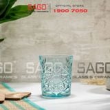  LIBBEY 922318 - Ly Thủy Tinh Cao Cấp Libbey HOBSTAR Color D.O.F Sky Blue 355ml | Nhập Khẩu E.U 