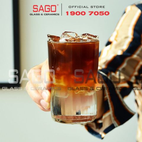  LIBBEY 1060.LUN - Ly thủy tinh Libbey Stacking Pannello Glass 305ml | Thủy Tinh Cao Cấp 