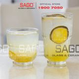  LIBBEY 16077 - Ly Thủy Tinh Libbey LINQ White Rock 266ml | Thủy Tinh Cường Lực Cao Cấp 