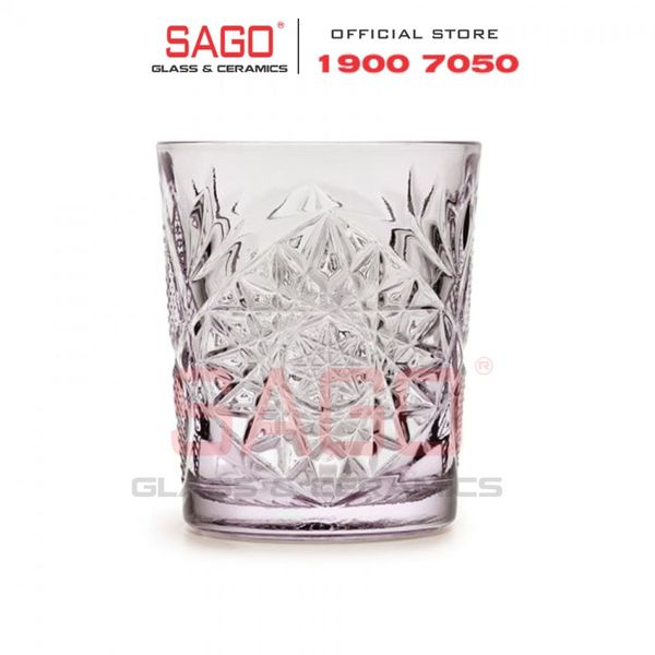  LIBBEY 922301 - Ly Thủy Tinh Cao Cấp Libbey HOBSTAR Color D.O.F Charm Lavender 355ml | Nhập Khẩu E.U 