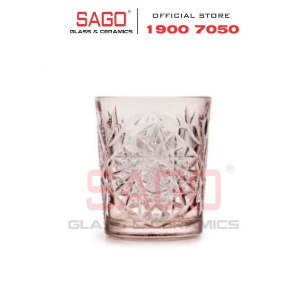  LIBBEY 922295 - Thủy Tinh Cao Cấp Libbey HOBSTAR Color D.O.F Coral Pink  355ml | Nhập Khẩu E.U 