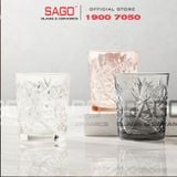  LIBBEY 922295 - Thủy Tinh Cao Cấp Libbey HOBSTAR Color D.O.F Coral Pink  355ml | Nhập Khẩu E.U 
