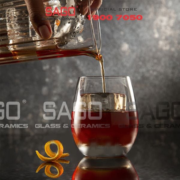  LIBBEY 1072 - Ly Thủy Tinh Libbey L'espirit du vin Rock 330ml | Thủy Tinh Cao Cấp 