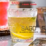  Deli KB047-1 - Ly Thủy Tinh Deli Soda Lime Rock Glass 260ml | Thủy Tinh Cao Cấp 
