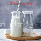  LIBBEY 70355 - Lọ Thủy Tinh Libbey Heritage Bottle 222ml | Nhập Khẩu USA 