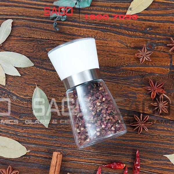  Lọ Thủy Tinh Xay Gia Vị Cao cấp | Màu Sắc Ngẫu Nhiên 