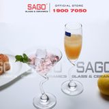  Ocean 1521F06 - Ly Thủy Tinh Ocean Salsa Flute Champagne 165ml | Nhập Khẩu Thái Lan 