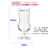  Ocean 1522H16 - Ly Thủy Tinh Ocean Cuba Hurricane 450ml | Nhập Khẩu Thái Lan 