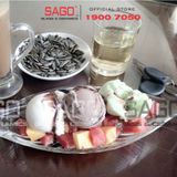  Ocean P00116 - Dĩa Kem Thủy Tinh Ocean Alaska Banana Split Dish Sọc | Nhập Khẩu Thái Lan 