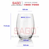  Ocean C18414 - Ly Thủy Tinh Ocean Madison Hi Ball 390ml | Nhập Khẩu Thái Lan 