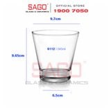  Ocean B16112 - Ly Thủy Tinh Ocean Studio Rock 345ml | Nhập Khẩu Thái Lan 