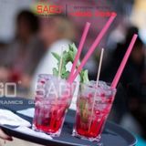  Lucky 10002 - Ly Thủy Tinh Lucky Sọc Khía Trung 380ml | Nhập Khẩu Thái Lan 