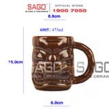  LIBBEY 996005 - Ly Sứ Libbey Tiki Mug Brown 473ml | Nhập Khẩu E.U 