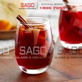  LIBBEY 262 - Ly Thủy Tinh Libbey Stemless Wine 606ml | Nhập Khẩu E.U 