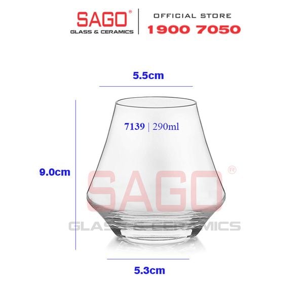  LIBBEY 927139 - Ly Thủy Tinh Libbey Specials Cognac 290ml | Nhập Khẩu E.U 