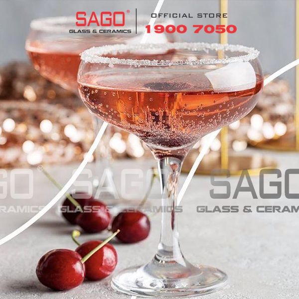  Pasabahce 44136 - Ly Thủy Tinh Pasabahce Capri Bistro Coupe Glass 270ml | Nhập Khẩu Thổ Nhĩ Kỳ 
