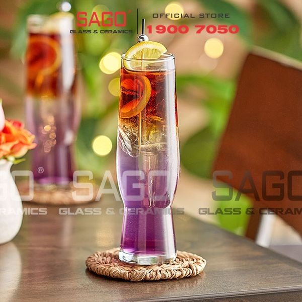  LIBBEY 1100 - Ly Thủy Tinh Libbey Symbio Flute 281ml | Nhập Khẩu E.U 