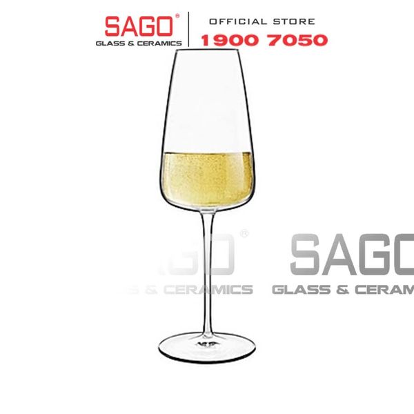  Luigi Bormioli A13108 - Ly thủy tinh Pha Lê Luigi Bormioli Luigi Bormioli I Meravigliosi Flute Crystal Glasses 210ml | Nhập Khẩu Italy 