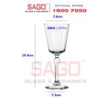  LIBBEY 603064 - Ly Thủy Tinh Libbey Spkys Cocktail 247ml | Nhập Khẩu E.U 