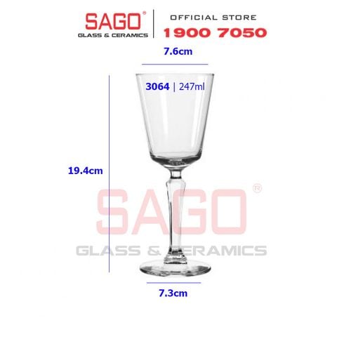  LIBBEY 603064 - Ly Thủy Tinh Libbey Spkys Cocktail 247ml | Nhập Khẩu E.U 