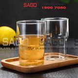  DELI GPB53 - Ly Thủy Tinh Deli Glasses Eco Borosilicate Hight Ball Glass Cup 400ml | Thủy Tinh Cao Cấp 