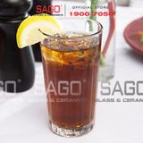  LIBBEY 15640 - Ly Thủy Tinh Libbey Paneled Tumbler Juice 266ml | Thủy Tinh Cao cấp 