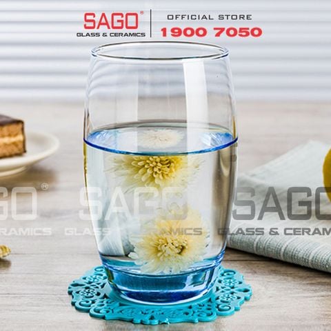  Luminarc J1585 - Ly Thủy Tinh Luminarc Salto Ice Blue 350ml | Thủy Tinh Cao Cấp 