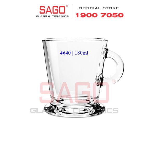  LIBBEY 924640 - Ly Thủy Tinh Libbey Acapulco Coffe 180ml | Nhập Khẩu E.U 