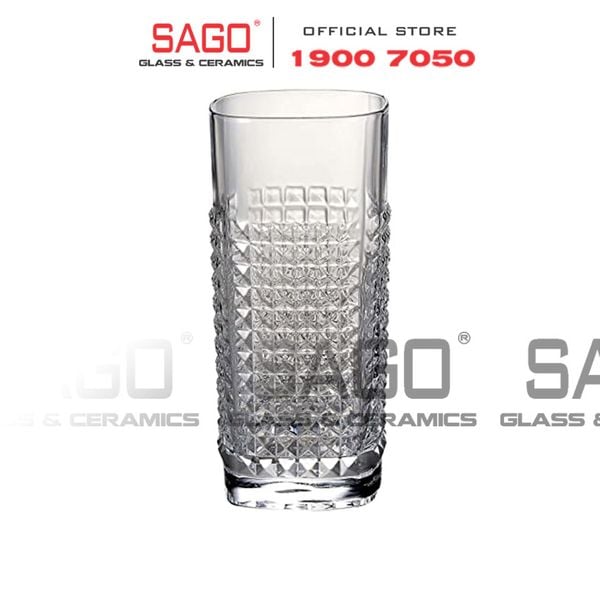  Luigi Bormioli 12419/02 - Ly thủy tinh Pha Lê Luigi Bormioli Tumbler Elixir Hi-Ball Crystal Glasses 480ml | Nhập Khẩu Italy 