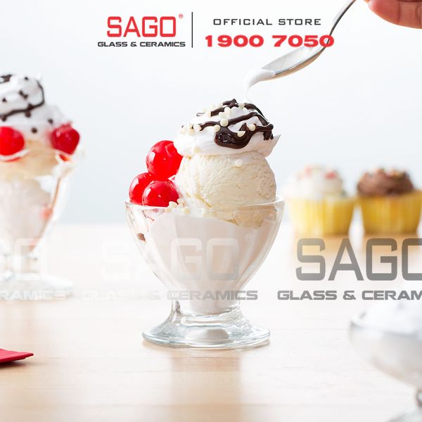  LIBBEY 5336 - Ly thủy tinh Libbey Tara Fountainware Sundae Dish 207ml | Nhập Khẩu USA 
