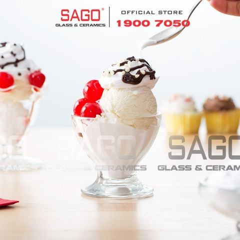  LIBBEY 5336 - Ly thủy tinh Libbey Tara Fountainware Sundae Dish 207ml | Nhập Khẩu USA 