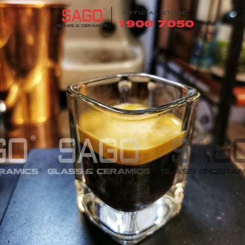  LIBBEY 5277 - Ly Thủy Tinh Libbey Prism Shot Glass 59ml | Nhập Khẩu USA 