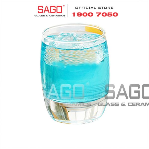  LIBBEY 2341 - Ly Thủy Tinh Libbey Endessa Rocks 207ml | Thủy Tinh Cao Cấp 