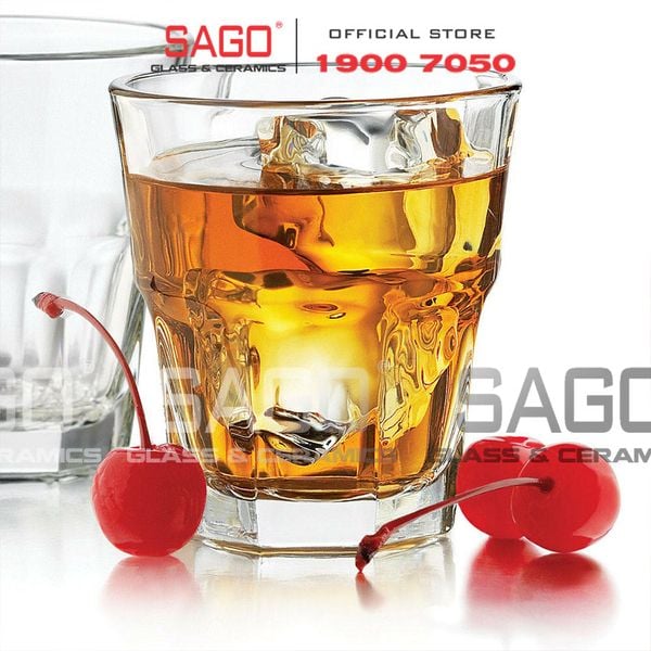  LIBBEY 15249 - Ly Thủy Tinh Cường Lực Libbey Gibraltar Rocks DuraTuff 163ml | Thủy Tinh Cao Cấp 