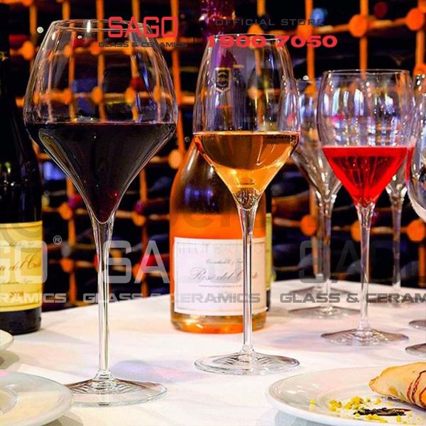  Luigi Bormioli A10035 - Ly thủy tinh Pha Lê Luigi Bormioli Magnifico Crystal Glasses 650ml | Nhập Khẩu Italy 