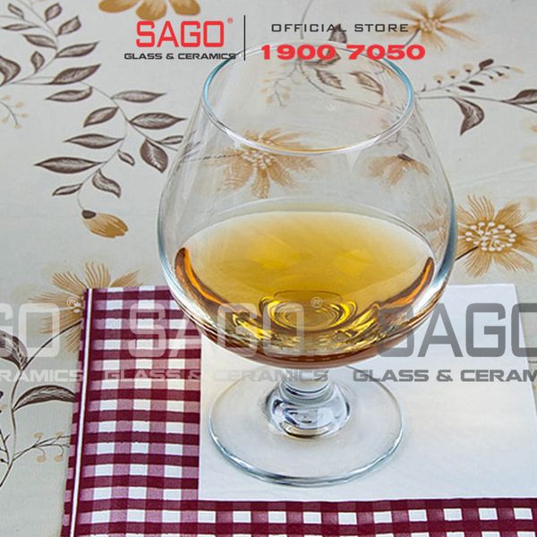  LIBBEY 3708 - Ly Thủy Tinh Libbey Embassy Brandy 518ml | Thủy Tinh Cao Cấp 