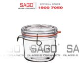  Luigi Bormioli 11961 - Hũ thủy tinh Pha Lê Luigi Bormioli LOCK EAT TERR HP10285 TAP Crystal Glasses 257ml | Nhập Khẩu Italy 